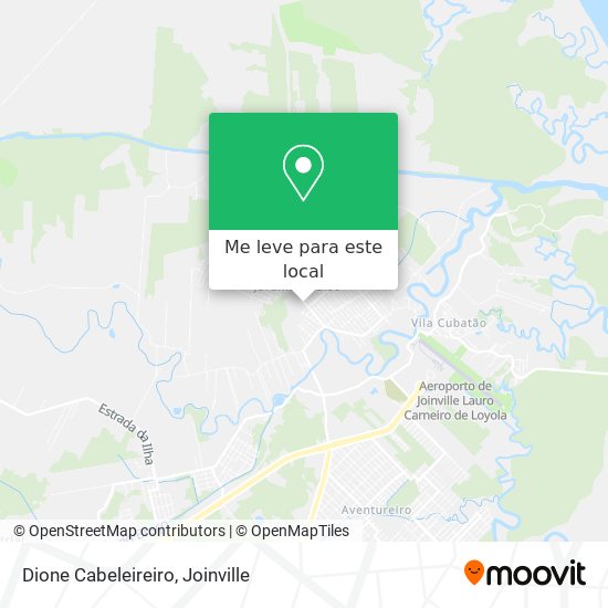 Dione Cabeleireiro mapa