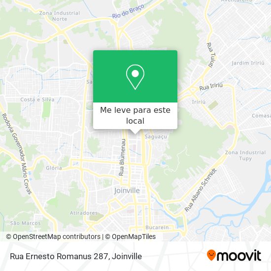Rua Ernesto Romanus 287 mapa