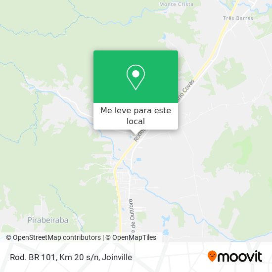 Rod. BR 101, Km 20 s/n mapa