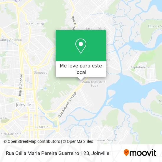 Rua Célia Maria Pereira Guerreiro 123 mapa