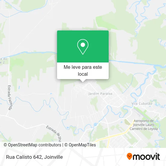 Rua Calisto 642 mapa