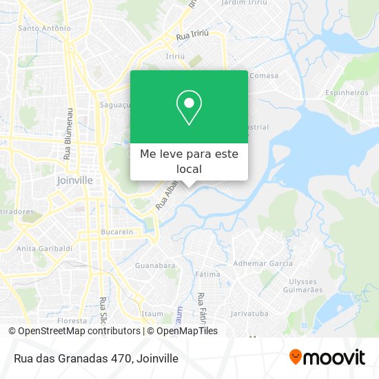Rua das Granadas 470 mapa