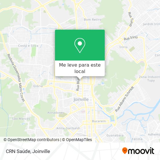 CRN Saúde mapa