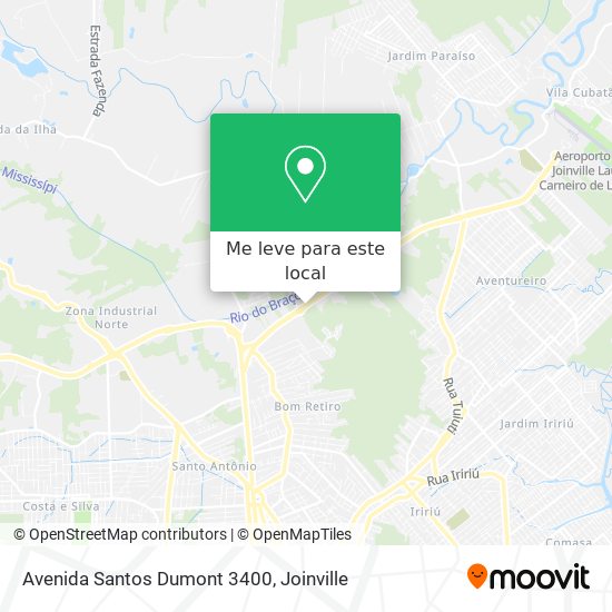 Avenida Santos Dumont 3400 mapa
