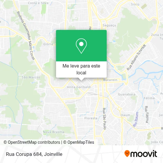 Rua Corupa 684 mapa