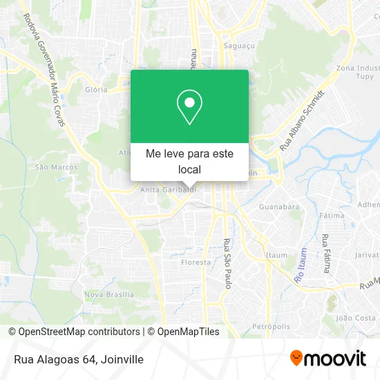Rua Alagoas 64 mapa