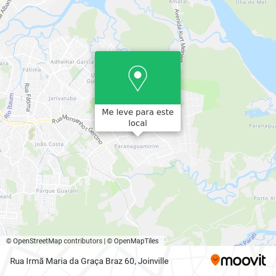 Rua Irmã Maria da Graça Braz 60 mapa