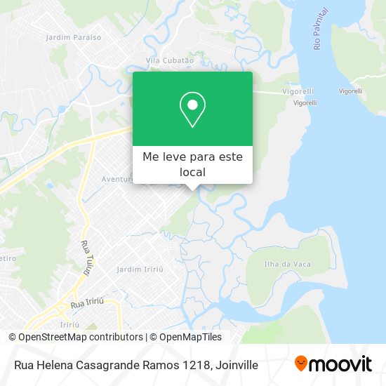 Rua Helena Casagrande Ramos 1218 mapa