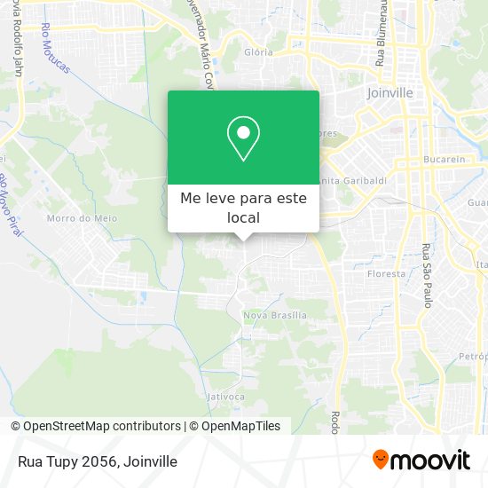 Rua Tupy 2056 mapa