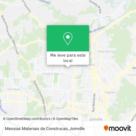 Messias Materiais de Construcao mapa