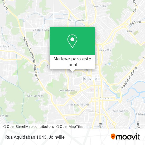 Rua Aquidaban 1043 mapa