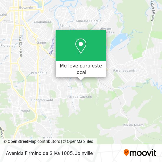 Avenida Firmino da Silva 1005 mapa