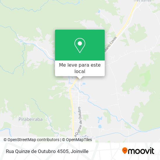 Rua Quinze de Outubro 4505 mapa