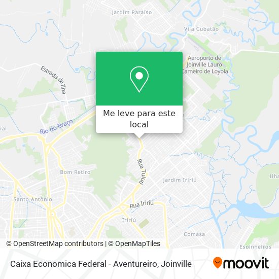 Caixa Economica Federal - Aventureiro mapa