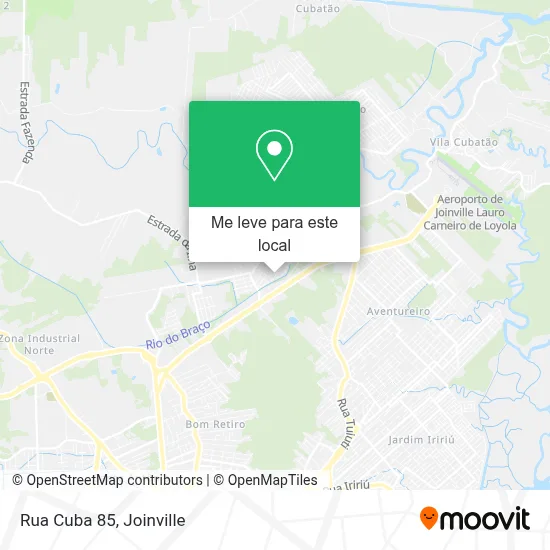 Rua Cuba 85 mapa