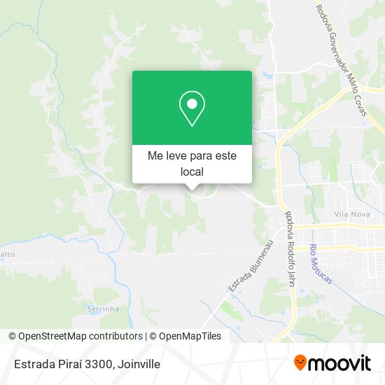 Estrada Piraí 3300 mapa