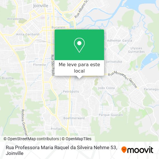Rua Professora Maria Raquel da Silveira Nehme 53 mapa
