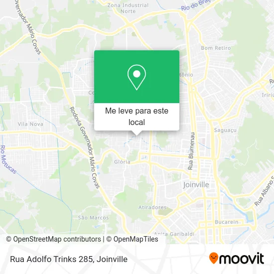 Rua Adolfo Trinks 285 mapa