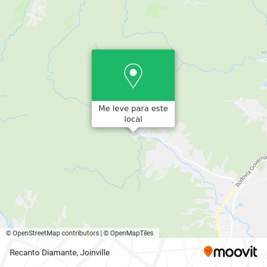Recanto Diamante mapa
