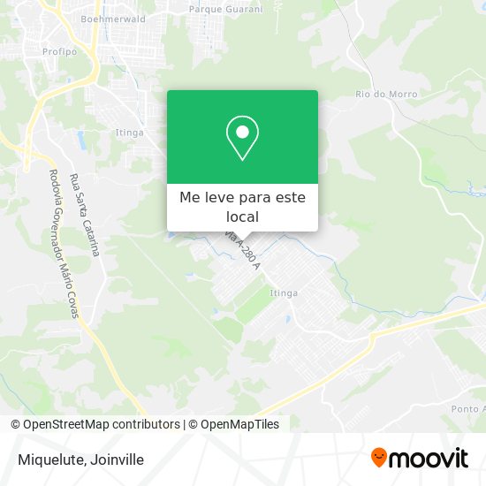 Miquelute mapa