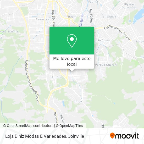 Loja Diniz Modas E Variedades mapa