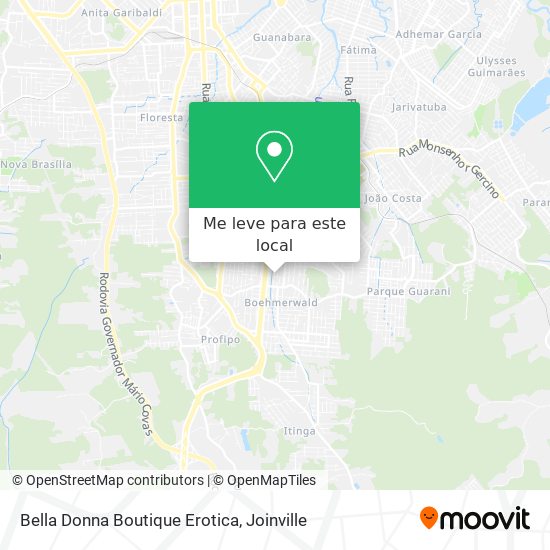 Bella Donna Boutique Erotica mapa