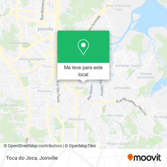 Toca do Joca mapa