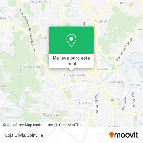 Loja Olivia mapa