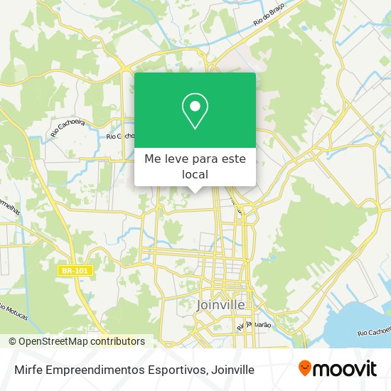 Mirfe Empreendimentos Esportivos mapa