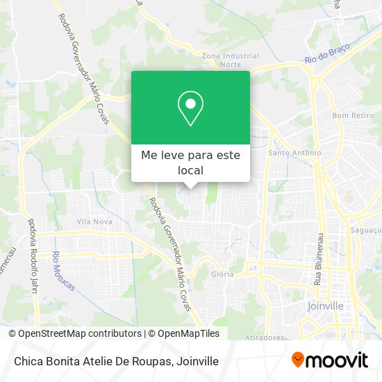 Chica Bonita Atelie De Roupas mapa