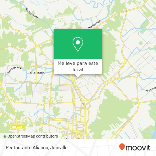 Restaurante Alianca, Rua General Câmara, 335 Bom Retiro Joinville-SC 89222-450 mapa