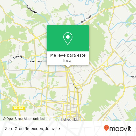 Zero Grau Refeicoes, Rua General Câmara, 37 Bom Retiro Joinville-SC 89222-450 mapa