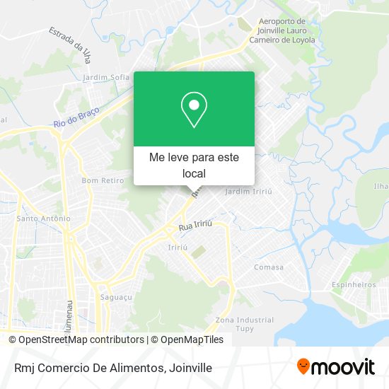 Rmj Comercio De Alimentos mapa