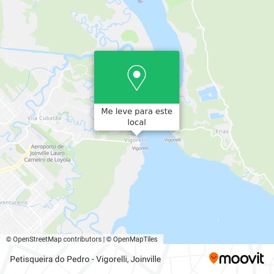 Petisqueira do Pedro - Vigorelli mapa