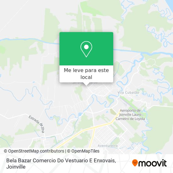 Bela Bazar Comercio Do Vestuario E Enxovais mapa