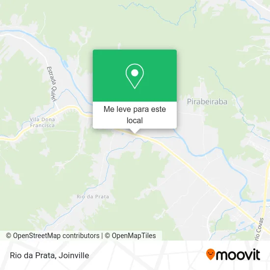 Rio da Prata mapa