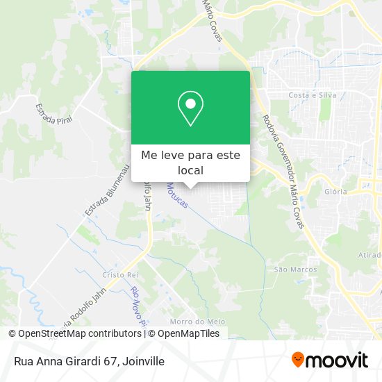 Rua Anna Girardi 67 mapa
