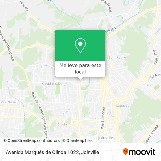 Avenida Marquês de Olinda 1022 mapa