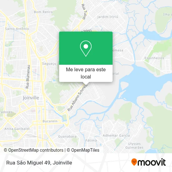 Rua São Miguel 49 mapa
