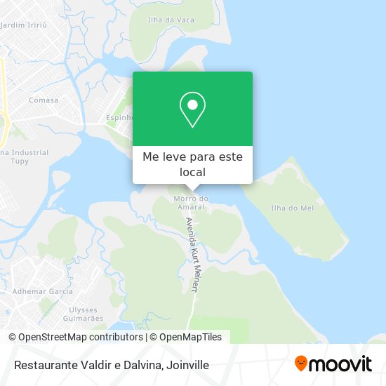 Restaurante Valdir e Dalvina mapa