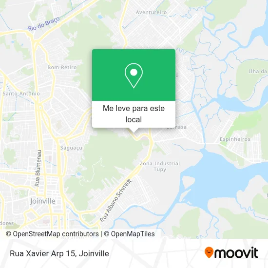 Rua Xavier Arp 15 mapa