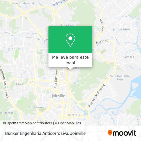 Bunker Engenharia Anticorrosiva mapa
