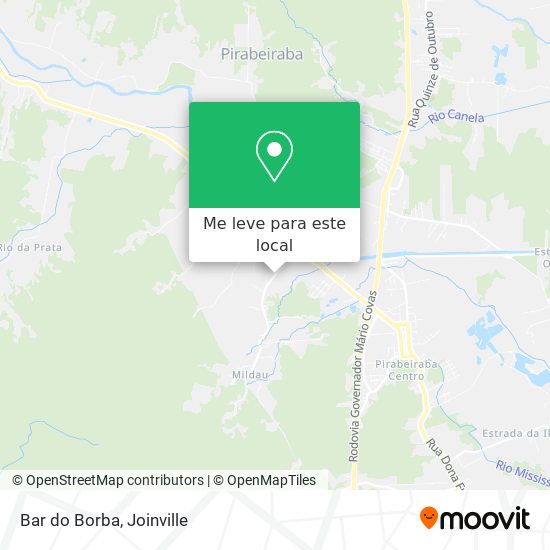 Bar do Borba mapa