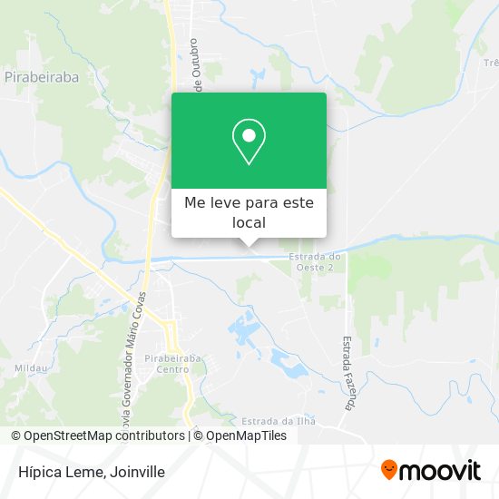 Hípica Leme mapa