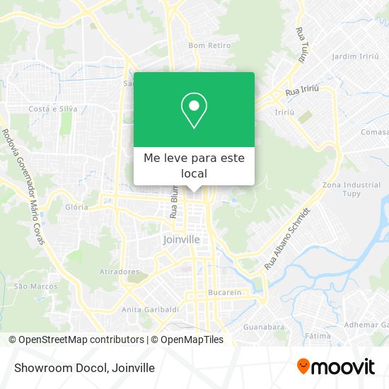Showroom Docol mapa