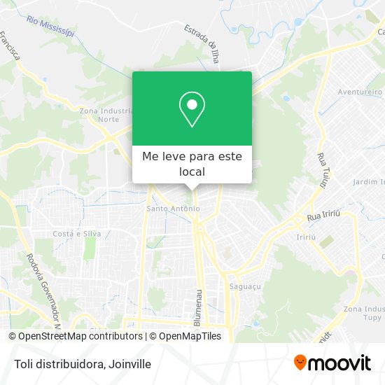 Toli distribuidora mapa