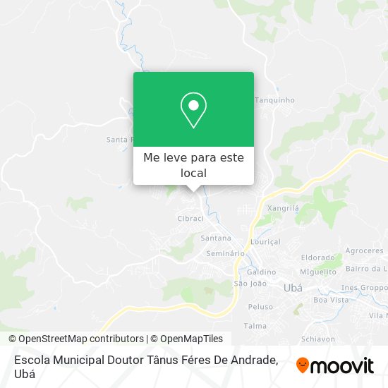 Escola Municipal  Doutor Tânus Féres De Andrade mapa