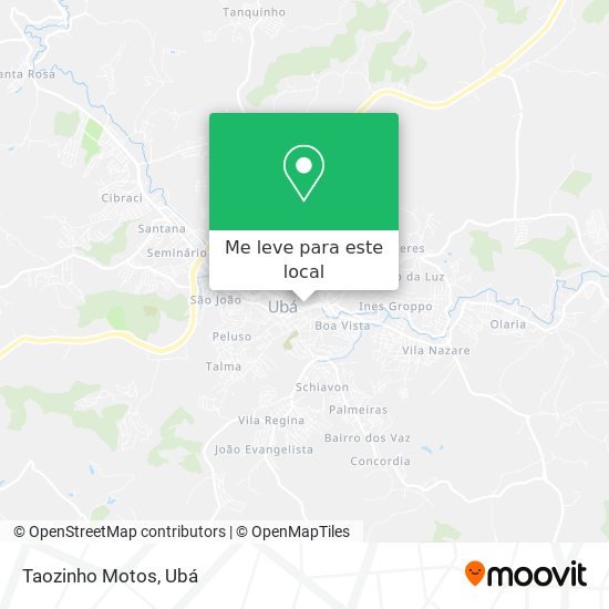 Taozinho Motos mapa