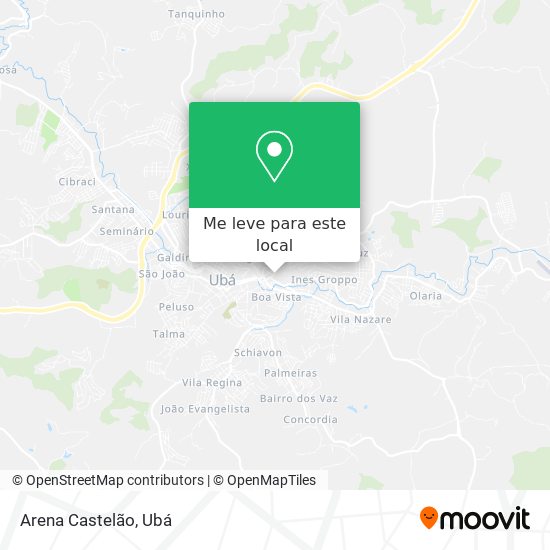 Arena Castelão mapa