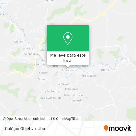 Colégio Objetivo mapa